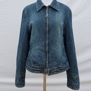 Vintage Wrangler Outerwear Denim Jean Jacket Large